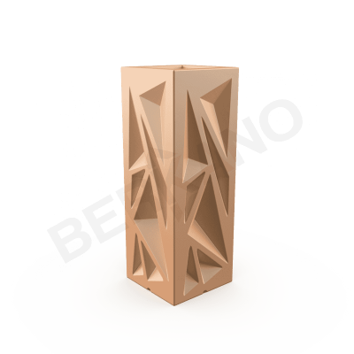 Кашпо Icelandic Vertical DB Terracotta