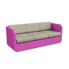 Диван Grace с подушками Royal Purple / Bone Brown Диван Grace с подушками Royal Purple / Bone Brown