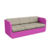 Диван Grace с подушками Royal Purple / Bone Brown Диван Grace с подушками Royal Purple / Bone Brown