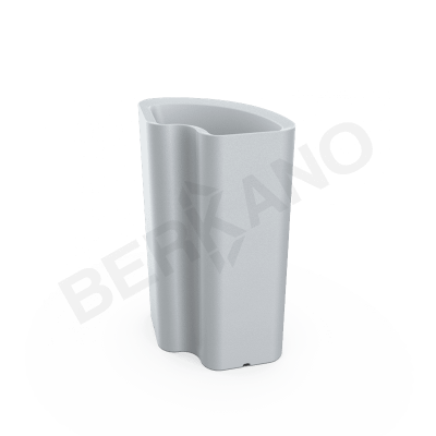 Кашпо Vittorio 80an DB Concrete Gray