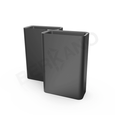 Кашпо Vittorio 82 DB Coal Black