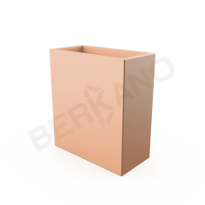 Кашпо Cubric 90*80 DB Terracotta