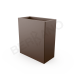 Кашпо Cubric 90*80 DB Brown Кашпо Cubric 90*80 DB Brown