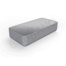 Стол Grace средний со стеклом Graphite Стол Grace средний со стеклом Graphite