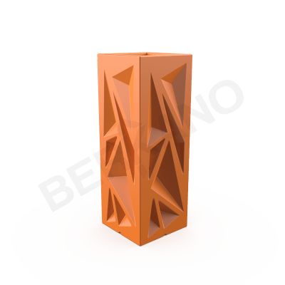 Кашпо Icelandic Vertical DB Orange