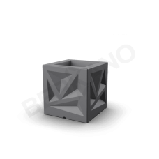 Кашпо Icelandic Cube DB Graphite Кашпо Icelandic Cube DB Graphite