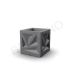 Кашпо Icelandic Cube DB Graphite