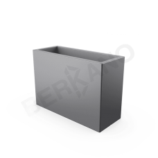 Кашпо Cubric 100*70 DB Graphite