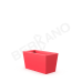 Кашпо Trapezio 42H DB Chili Red
