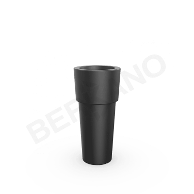 Кашпо Ray 80 Coal Black
