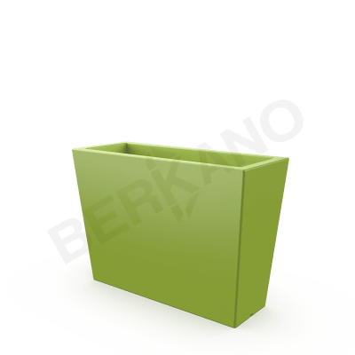 Кашпо Trapezio 70H DB Spring Green