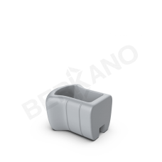 Кашпо-соединитель Y-seat tip DB Concrete Gray Кашпо-соединитель Y-seat tip DB Concrete Gray