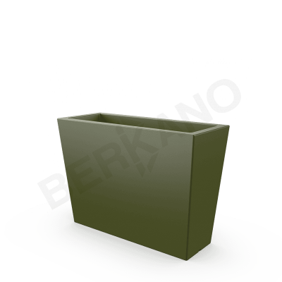 Кашпо Trapezio 70H DB Olive Green