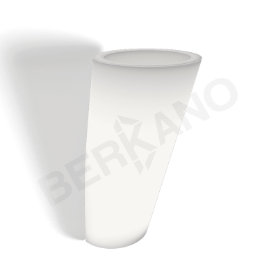 Кашпо Parette 90 DB Snow White Light