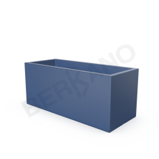 Кашпо Cubric 120*50 Wave Blue