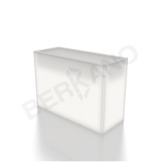 Кашпо Cubric 100*70 DB Snow White Light