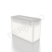 Кашпо Cubric 100*70 DB Snow White Light Кашпо Cubric 100*70 DB Snow White Light
