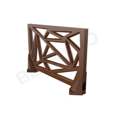 Зонирование Icelandic Fence Brown