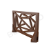 Зонирование Icelandic Fence Brown Зонирование Icelandic Fence Brown