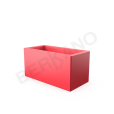 Кашпо Cubric 40*100 DB Chili Red Кашпо Cubric 40*100 DB Chili Red