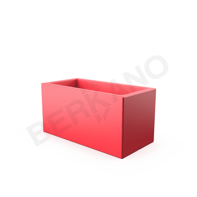 Кашпо Cubric 40*100 DB Chili Red