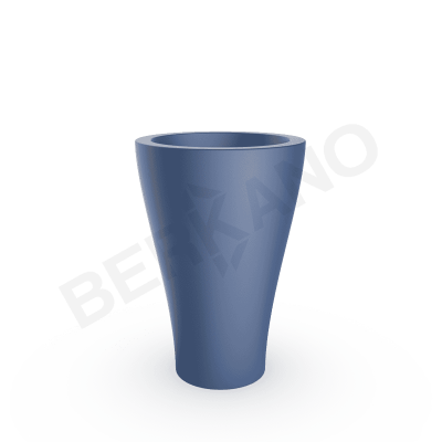 Кашпо Vetro 80 Wave Blue