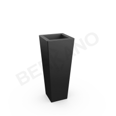 Кашпо Trapezio 100V DB Coal Black Кашпо Trapezio 100V DB Coal Black