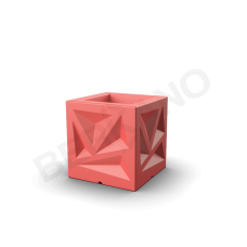 Кашпо Icelandic Cube DB Chili Red Кашпо Icelandic Cube DB Chili Red