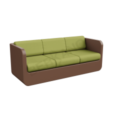 Диван Grace с подушками Brown / Green Диван Grace с подушками Brown / Green