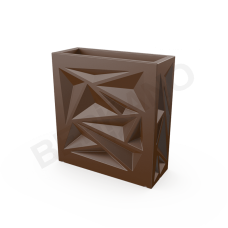 Кашпо Icelandic Square DB Brown Кашпо Icelandic Square DB Brown
