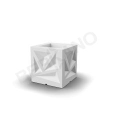 Кашпо Icelandic Cube DB Snow White Кашпо Icelandic Cube DB Snow White