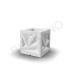Кашпо Icelandic Cube DB Snow White
