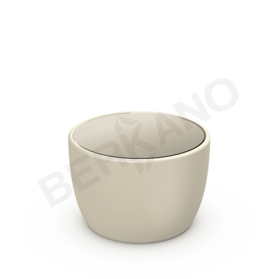 Стол Smable с стеклом Bone Brown