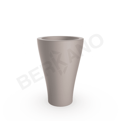 Кашпо Vetro 80 Cappuccino