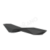Шезлонг Quaro без подушек Coal Black