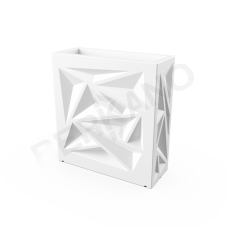 Кашпо Icelandic Square DB Snow White Кашпо Icelandic Square DB Snow White