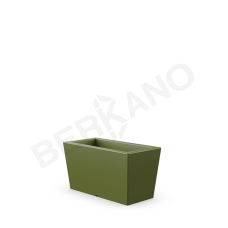 Кашпо Trapezio 42H DB Olive green