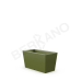 Кашпо Trapezio 42H DB Olive green