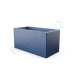 Кашпо Cubric 80*40 Wave Blue Кашпо Cubric 80*40 Wave Blue