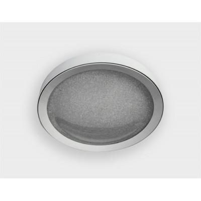 Потолочный светильник светодиодный с пультом Orbital Crystal Sand FS1214 WH/WH 96W+31W D650