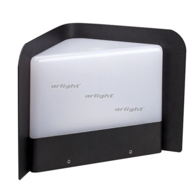 Уличный настенный светильник LGD-Wall-Delta-1B-12W Warm White (IP54 Металл) 019779