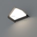 Уличный настенный светильник LGD-Wall-Delta-1B-12W Warm White (IP54 Металл) 019779