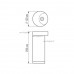 Наземный светильник LGD-Path-Round120-H250G-12W Warm White (IP54 Металл) 020395