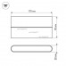 Архитектурная подсветка SP-Wall-170WH-Flat-12W Warm White (IP54 Металл) 020802