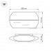 Архитектурная подсветка SP-Wall-200WH-Vase-12W Day White (IP54 Металл) 021091