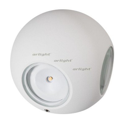 Архитектурная подсветка LGD-Wall-Orb-4WH-8W Warm White (IP54 Металл) 021819