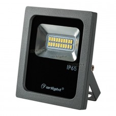 Светодиодный прожектор AR-FLG-FLAT-10W-220V White (Закрытый) 022573