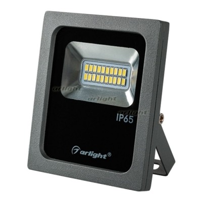 Светодиодный прожектор AR-FLG-FLAT-10W-220V White (Закрытый) 022573