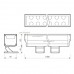 Светодиодный прожектор AR-LINE-1000XL-54W-24V RGB (Grey, 30 deg, DMX512) (Закрытый) 023638
