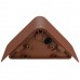 Уличный настенный светильник LGD-Wall-Delta-1R-12W Warm White (IP54 Металл) 024389